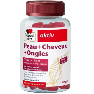 Doppelherz aktiv Peau + Cheveux + Ongles 60 Gummies
