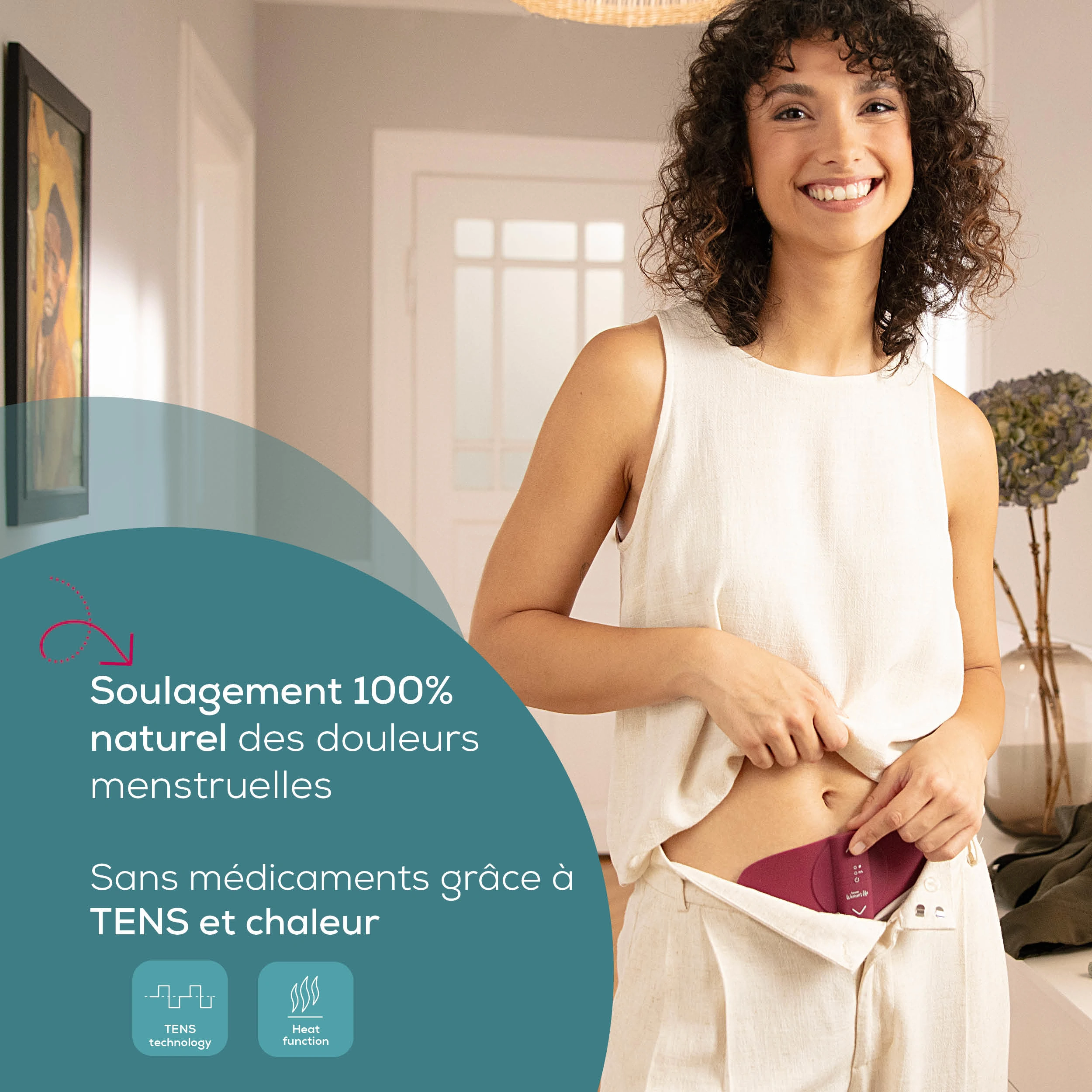 Beurer appareil de soulagement menstruel relax em50 Beurer appareil de soulagement menstruel relax em50