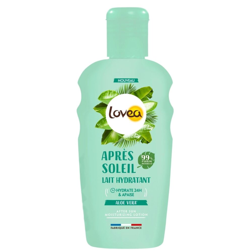 Lovea lait hydratant après-soleil aloe vera 150ml