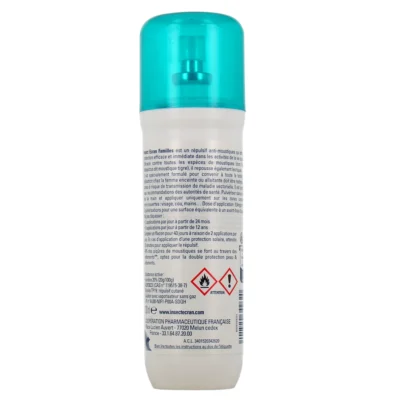 Insect Ecran Anti-Moustiques Spray Répulsif Peau Familles 100ml