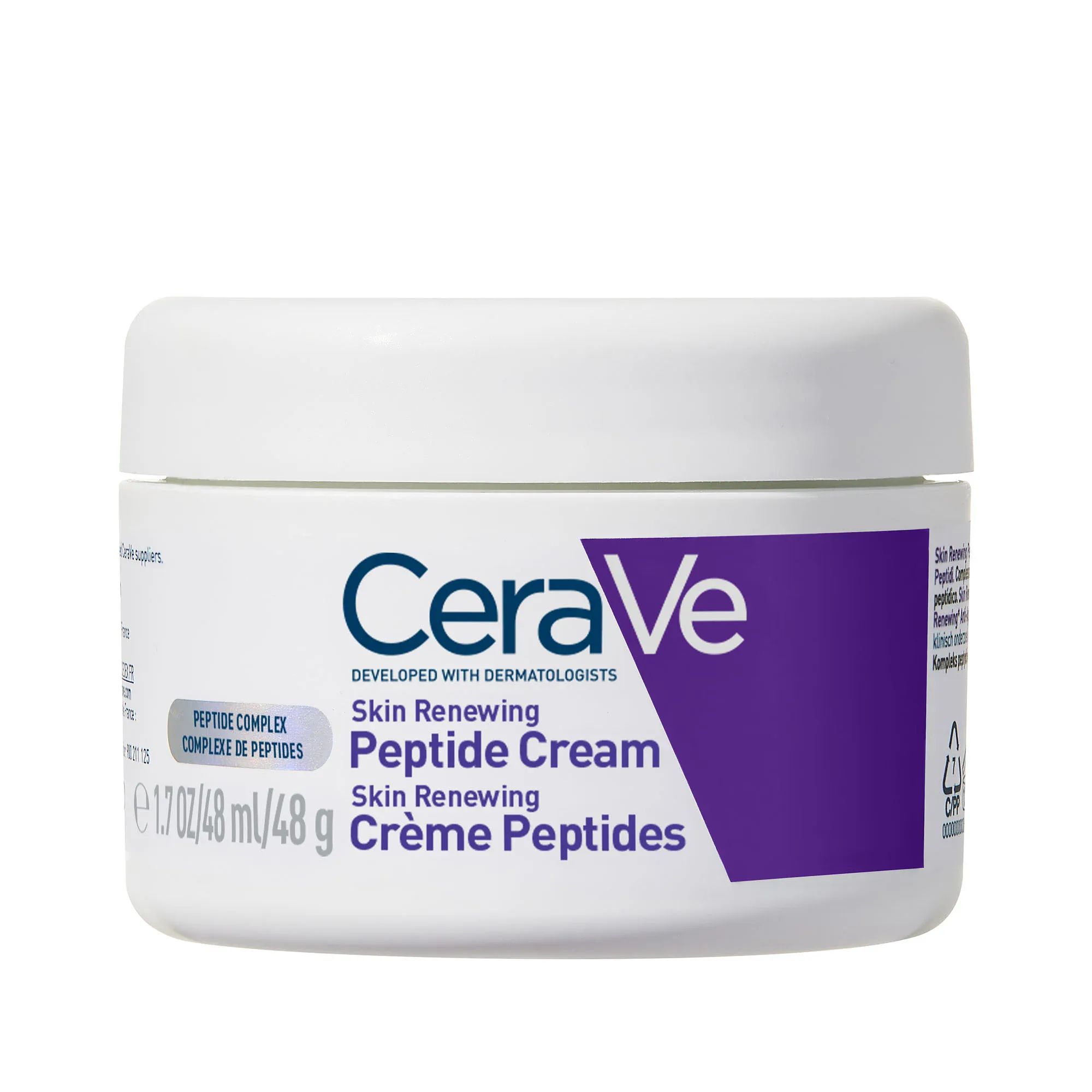 Cerave creme régénératrice aux peptides 48g Cerave creme régénératrice aux peptides 48g