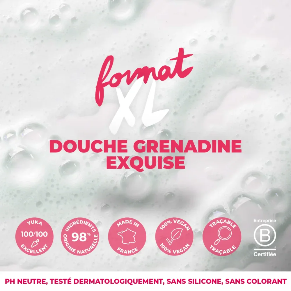 Energie fruit gel douche grenadine exquise 500ml