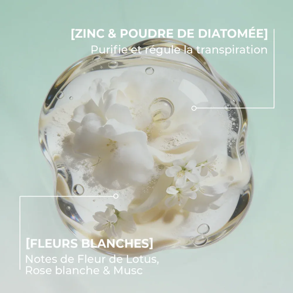 Energie fruit déodorant soin 24h parfum fleurs blanches 50ml