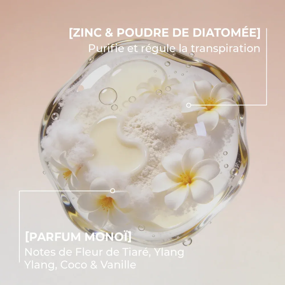 Energie fruit déodorant soin 24h parfum monoï 50ml