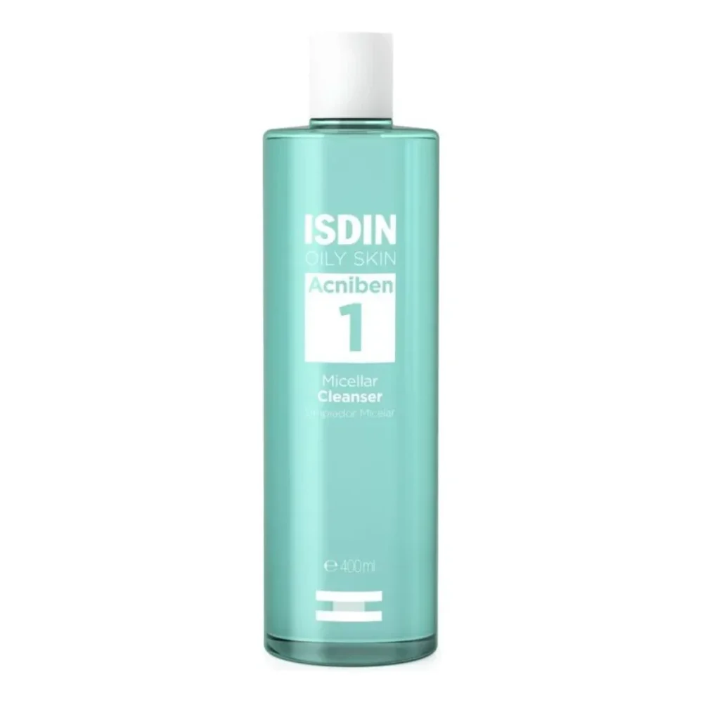 Isdin nettoyant micellaire acniben peaux grasses 400ml