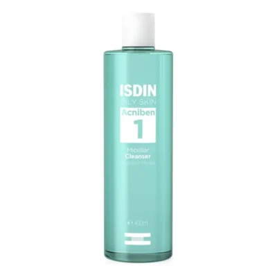 ISDIN Nettoyant Micellaire Acniben Peaux Grasses 400ml