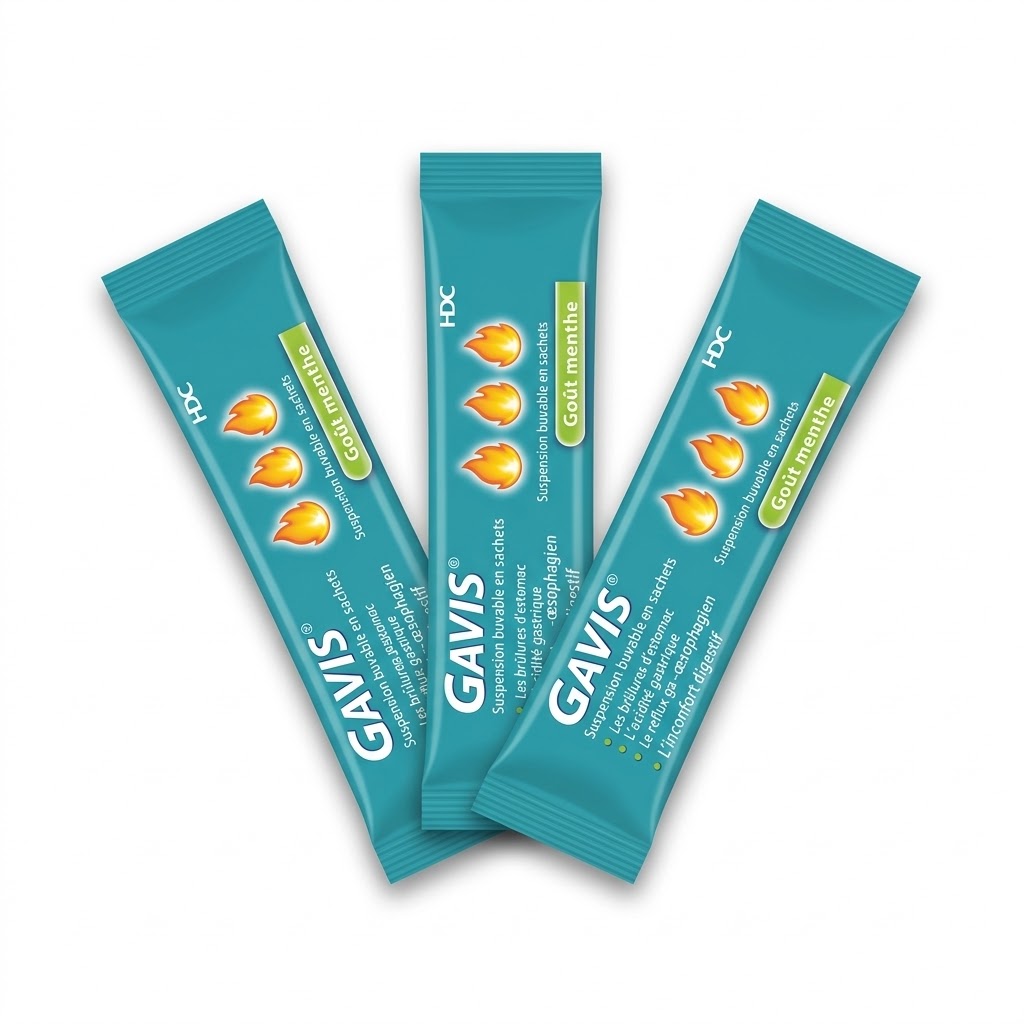Gavis sachet suspension buvable boite 14 Gavis sachet suspension buvable boite 14