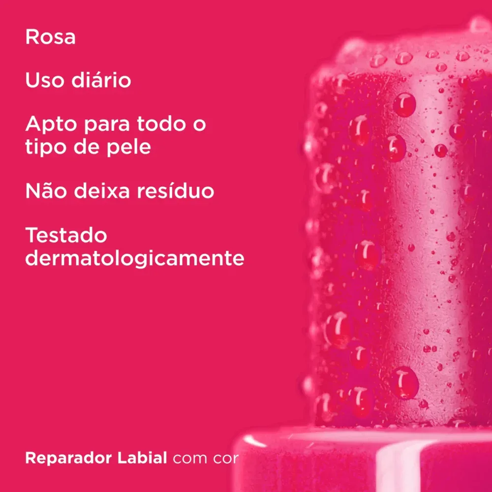 Isdin stick réparateur lèvres teinte rose 4g