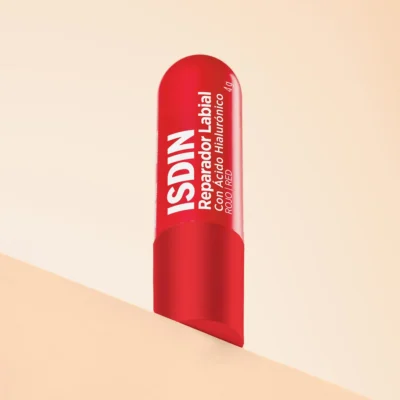 ISDIN Stick Réparateur Lèvres Teinte Rouge 4g