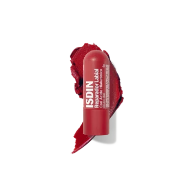 ISDIN Stick Réparateur Lèvres Teinte Rouge 4g
