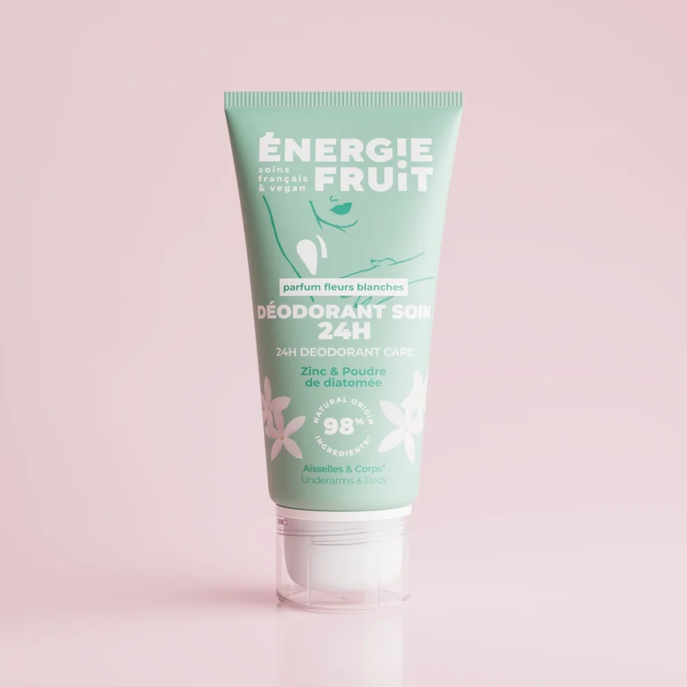 Energie fruit déodorant soin 24h parfum fleurs blanches 50ml