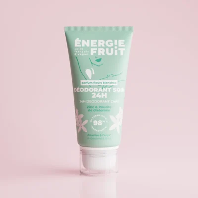 Energie Fruit Déodorant Soin 24H Parfum Fleurs Blanches 50ml