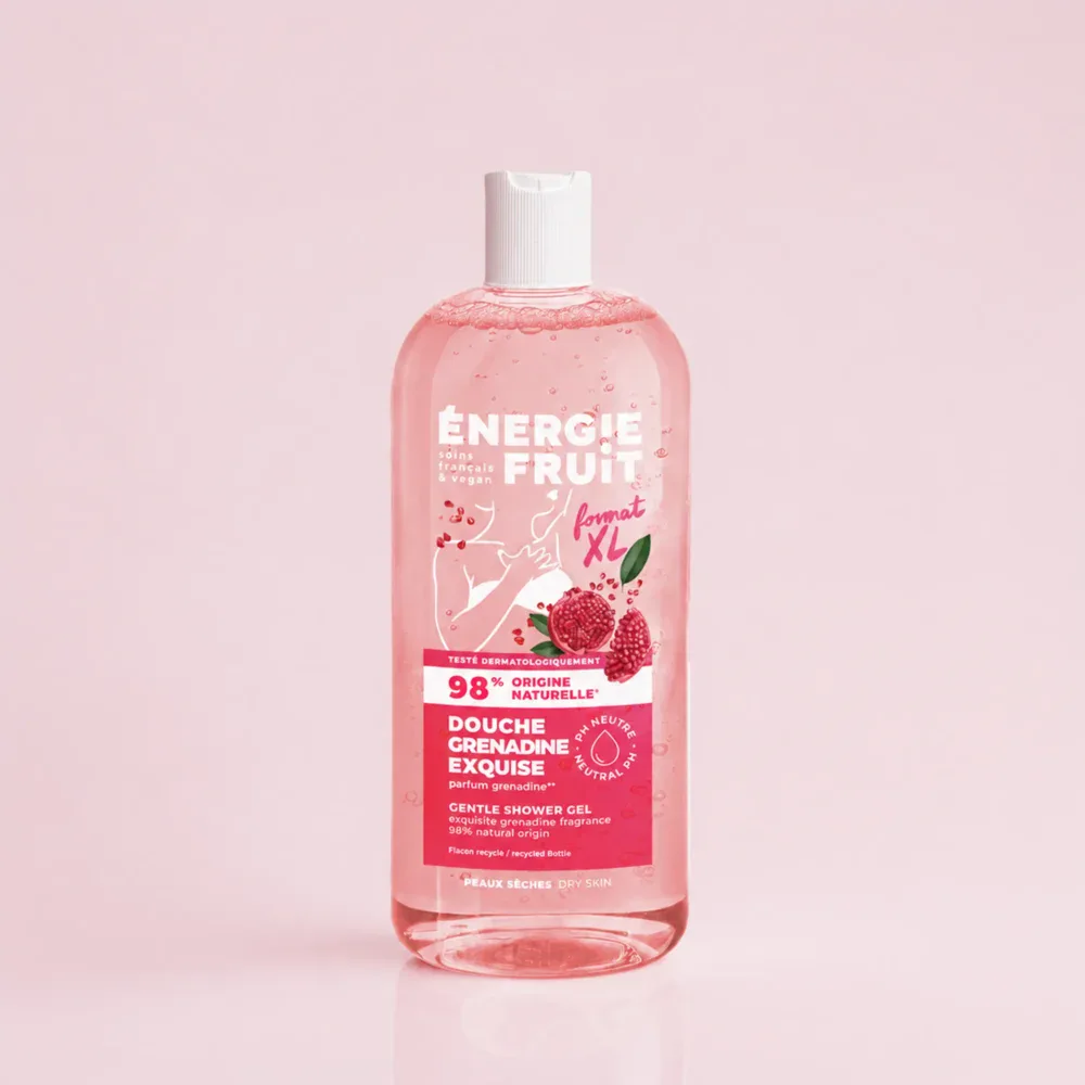 Energie fruit gel douche grenadine exquise 500ml