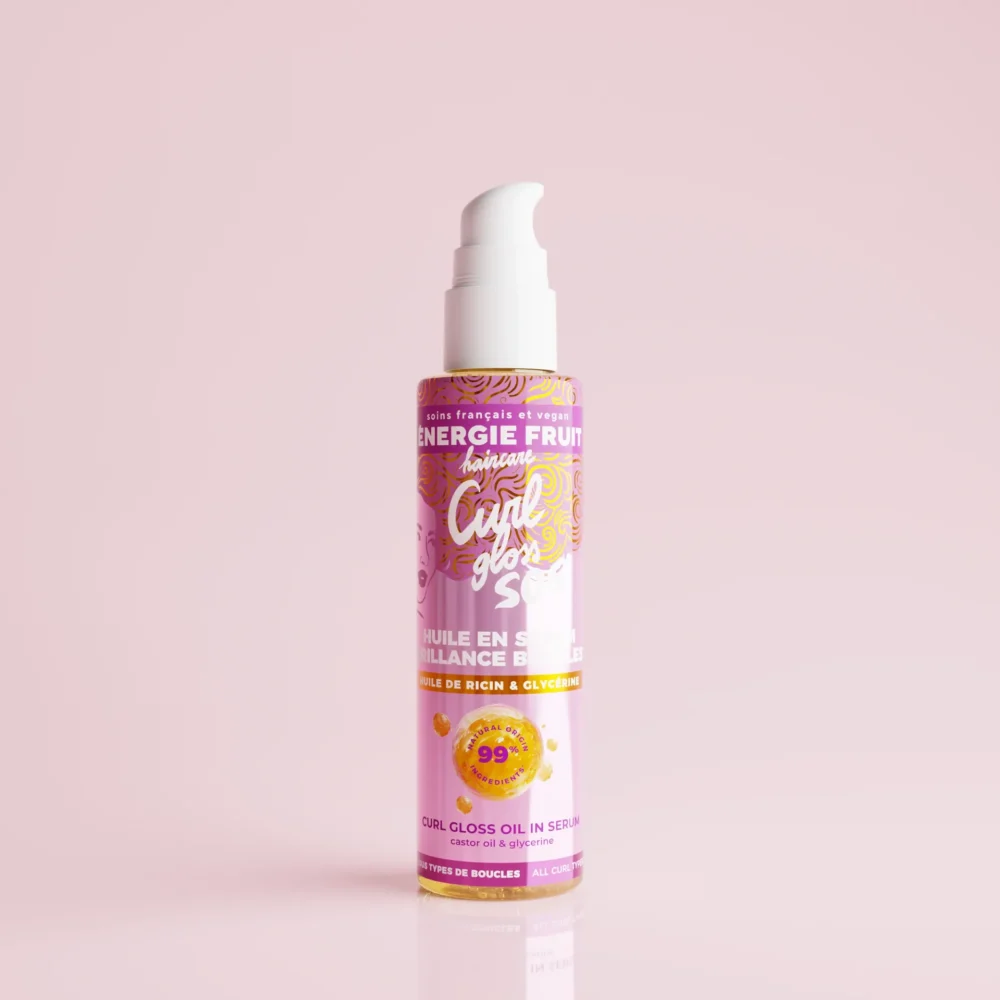Energie fruit curl gloss sos huile en sérum brillance boucles 75ml