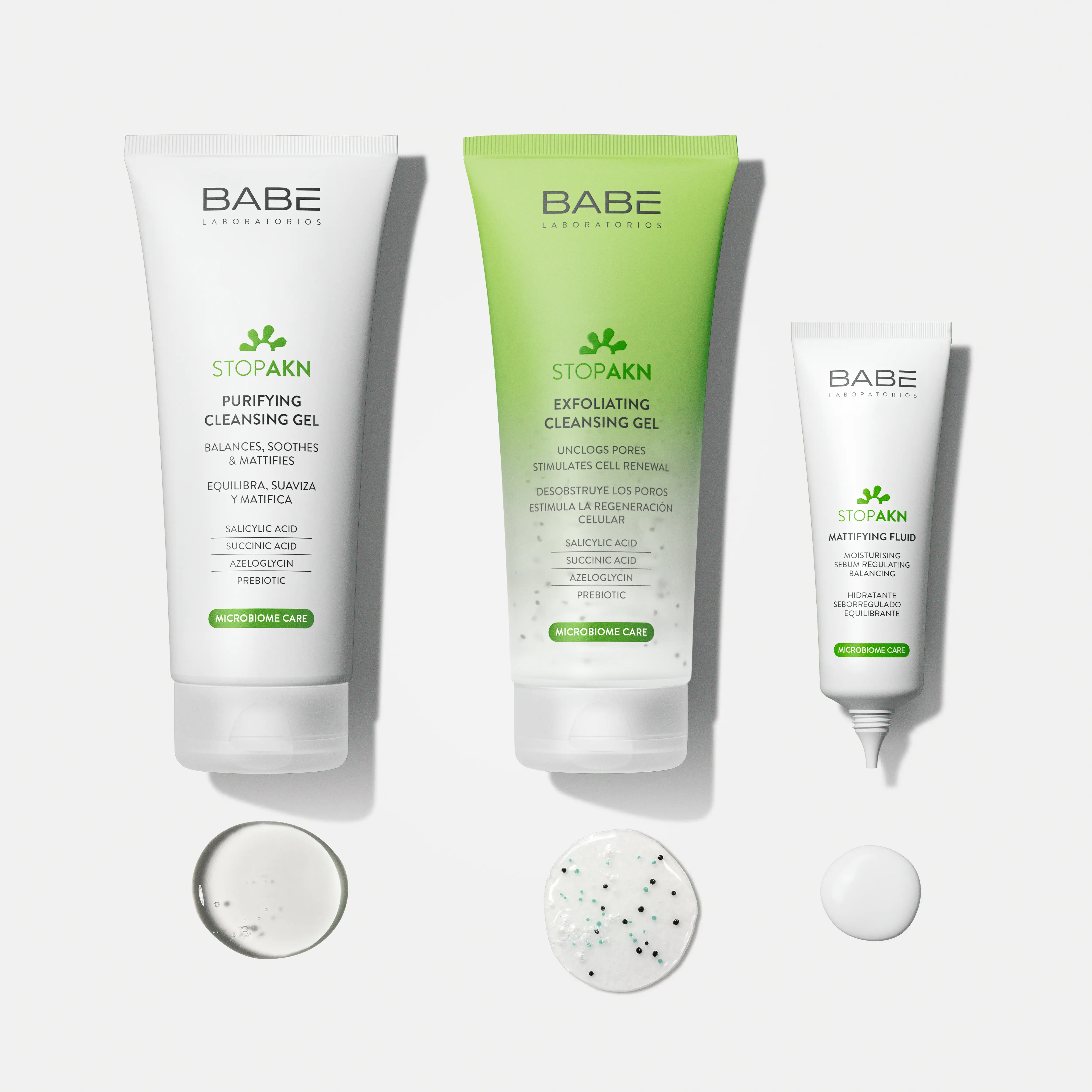 Babe stop akn gel nettoyant exfoliant 200ml Babe stop akn gel nettoyant exfoliant 200ml