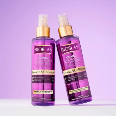 Bioblas Après Shampoing Liquide Collagène et Kératine 200ml