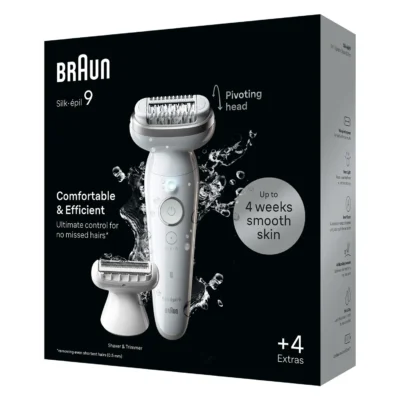 Braun Epilateur Electrique Silk-Epil 9 SES 9-041