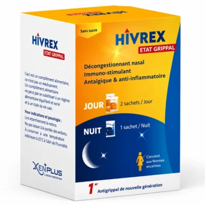 Hivrex Etat Grippal 12 sachets