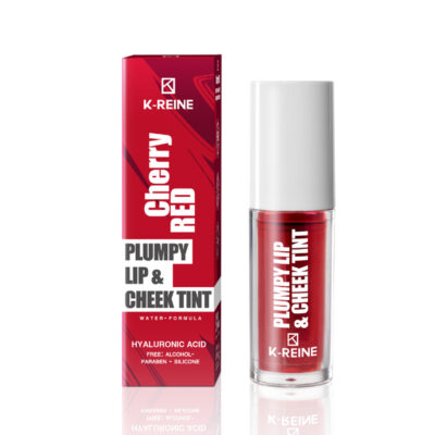 K-Reine Plumpy Lip Cheek Tint Cherry Red 6ml