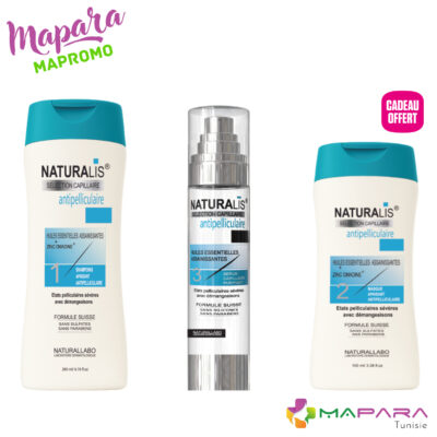 Naturalis Routine Antipelliculaire Shampoing + Sérum Masque Apaisant Offert