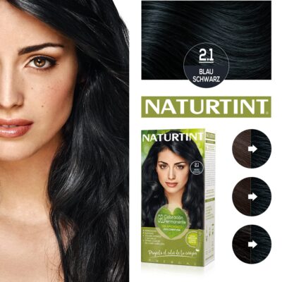 Naturtint Coloration Permanente Noir Bleuté 2.1