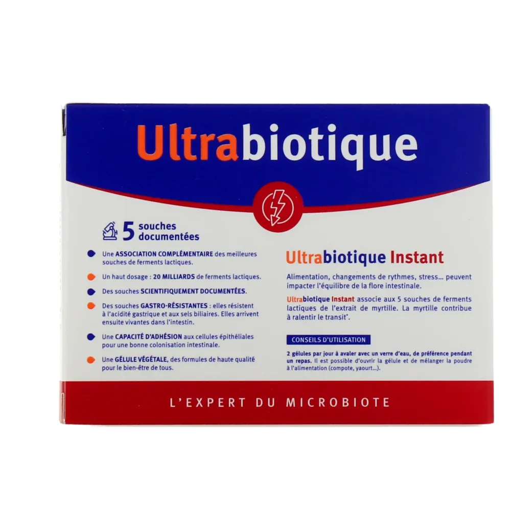 Vitavea ultrabiotique instant 10 gélules végétales