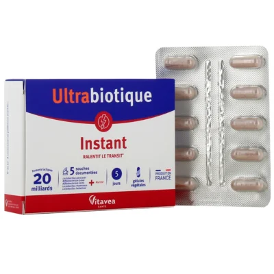 Vitavea Ultrabiotique Instant 10 Gélules Végétales