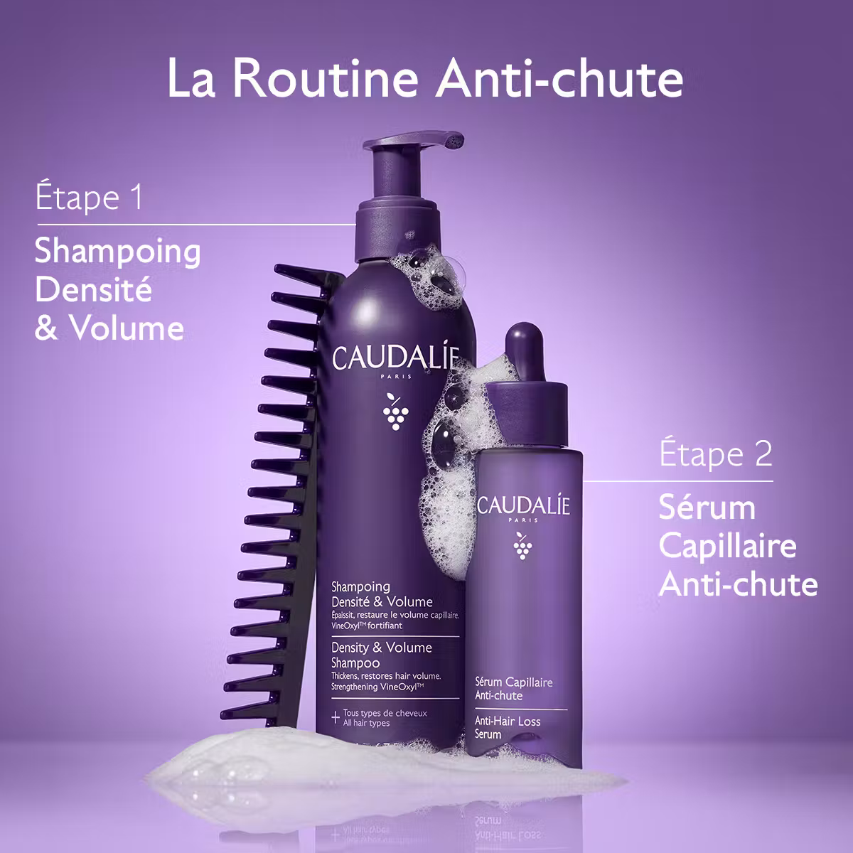 Caudalie shampoing densité et volume 200ml Caudalie shampoing densité et volume 200ml