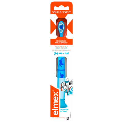 Elmex Brosse à Dents Souple Enfants 3-6 Ans