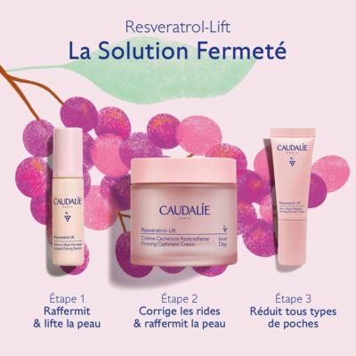 Caudalie resveratrol [lift] coffret la solution fermeté