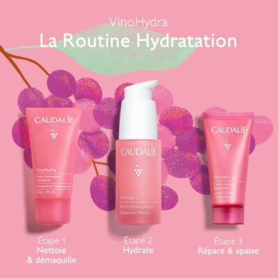 Caudalie coffret la routine hydratation