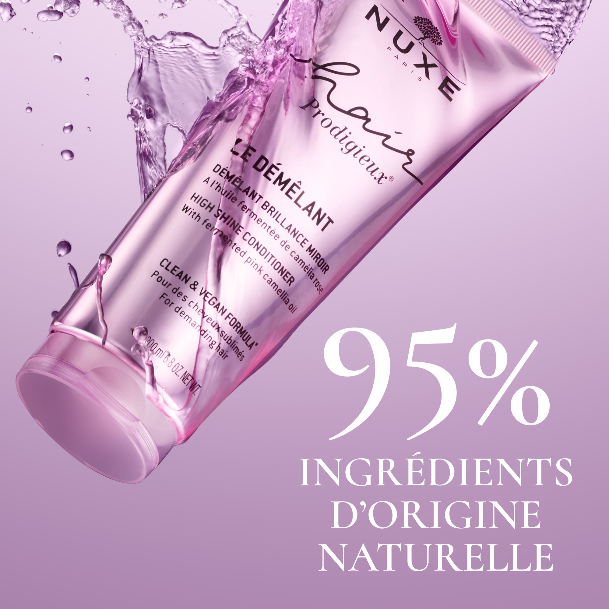 Nuxe hair prodigieux le demelant brillance miroir 200ml Nuxe hair prodigieux le demelant brillance miroir 200ml