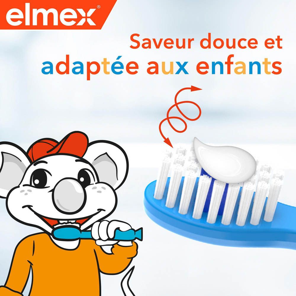 Elmex brosse à dents souple enfants 3-6 ans Elmex brosse à dents souple enfants 3-6 ans