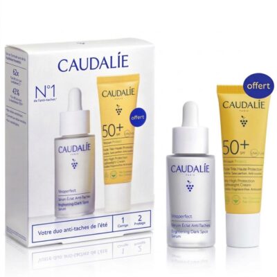Parapharmacie en ligne tunisie - mapara : meilleurs prix & livraison rapide Caudalie coffret vinoperfect duo eclat anti taches serum & fluide spf50+ (offert)