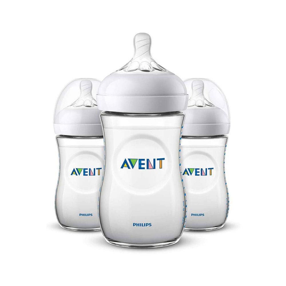 Avent natural response lot de 3 biberons de 260 ml Avent natural response lot de 3 biberons de 260 ml