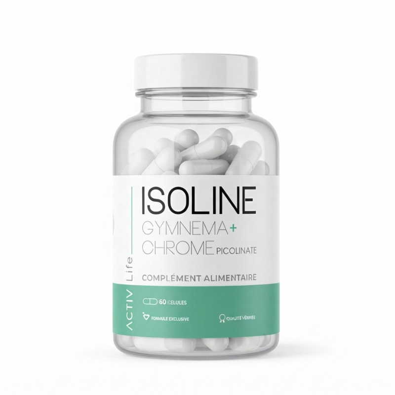 Activ life isoline gymnema chrome picolinate 60 gelules Activ life isoline gymnema chrome picolinate 60 gelules