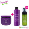 Apothica Shampooing + Masque Céramides 400ml + Mousse Nettoyante Miel Offerte