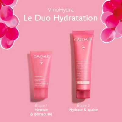 Parapharmacie en ligne tunisie - mapara : meilleurs prix & livraison rapide Alternative view of caudalie coffret vinohydra duo hydratation (gelée nettoyante offerte)