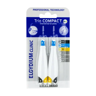 Elgydium Trio Compact Brossettes Interdentaires 012
