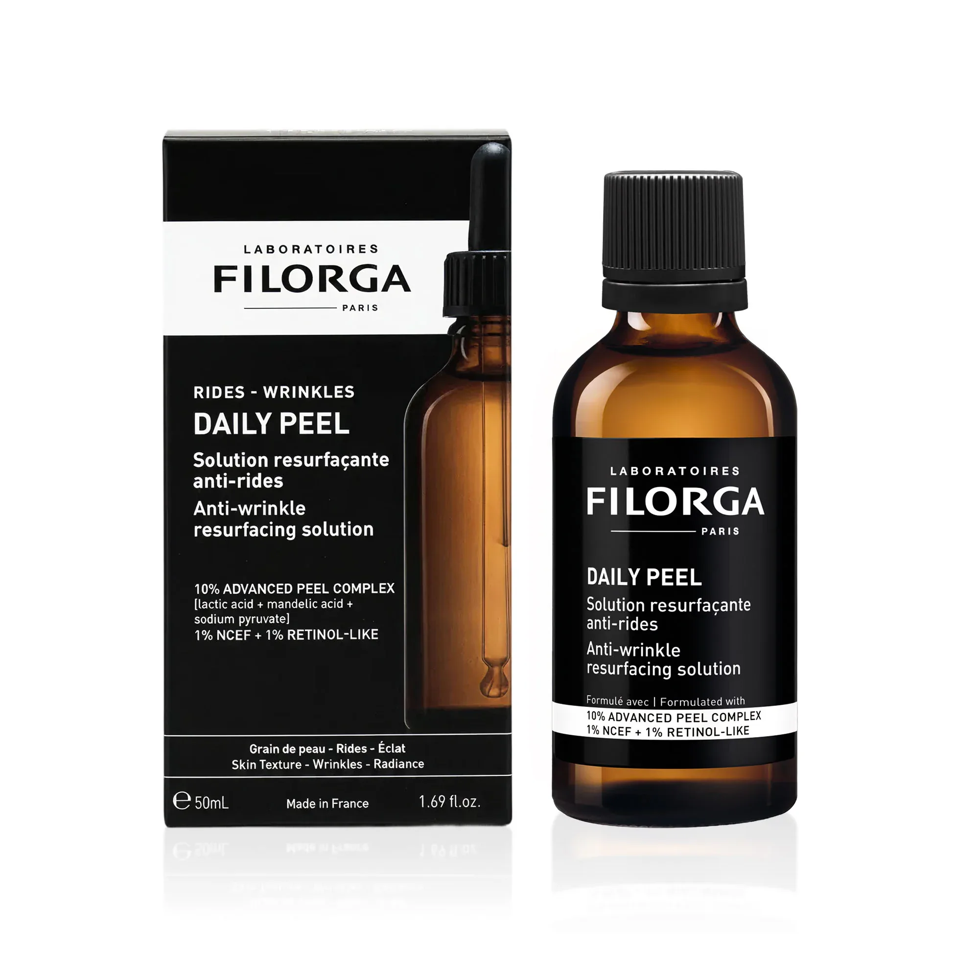 Filorga daily peel solution resurfaçante anti-rides 50ml Filorga daily peel solution resurfaçante anti-rides 50ml