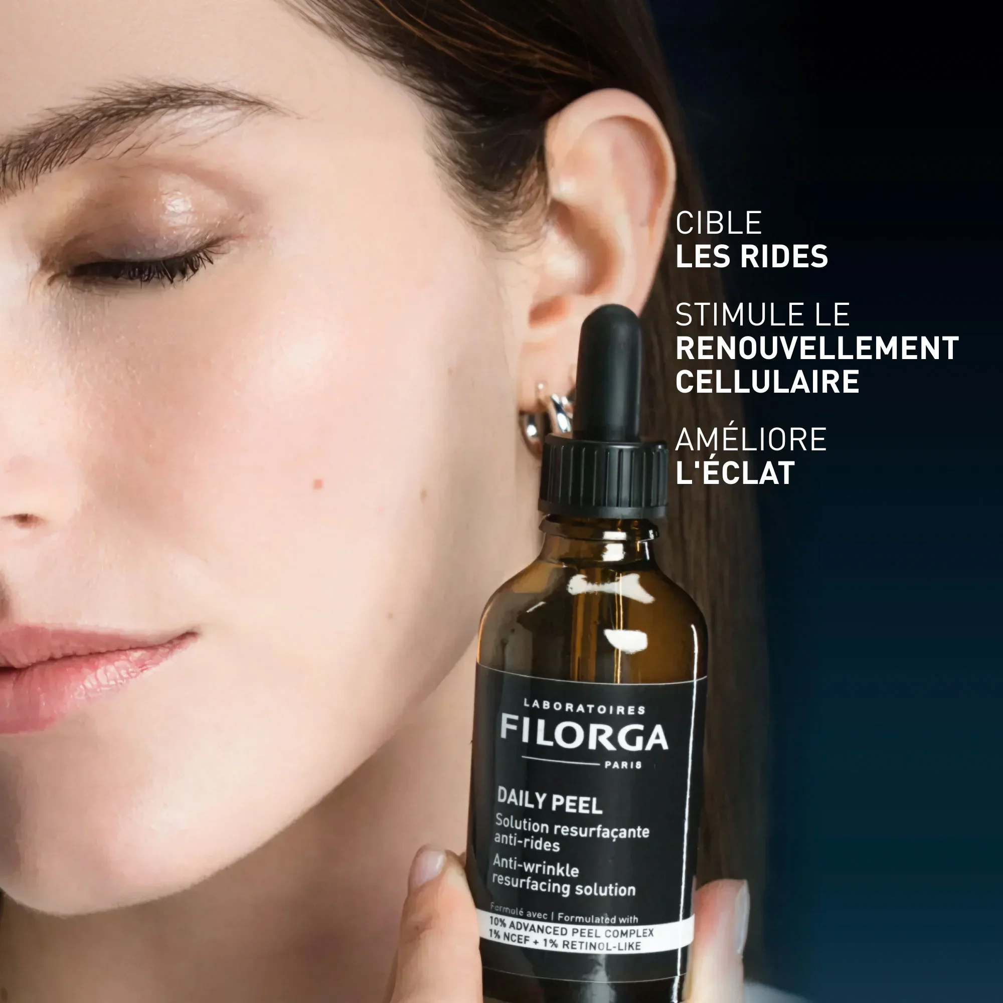 Filorga daily peel solution resurfaçante anti-rides 50ml Filorga daily peel solution resurfaçante anti-rides 50ml