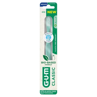 Gum Brosse à dents biosourcée medium Classic 410