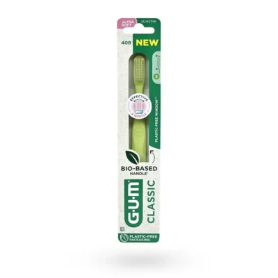Gum Brosse à Dents Biosourcée Ultra Souple Classic 408