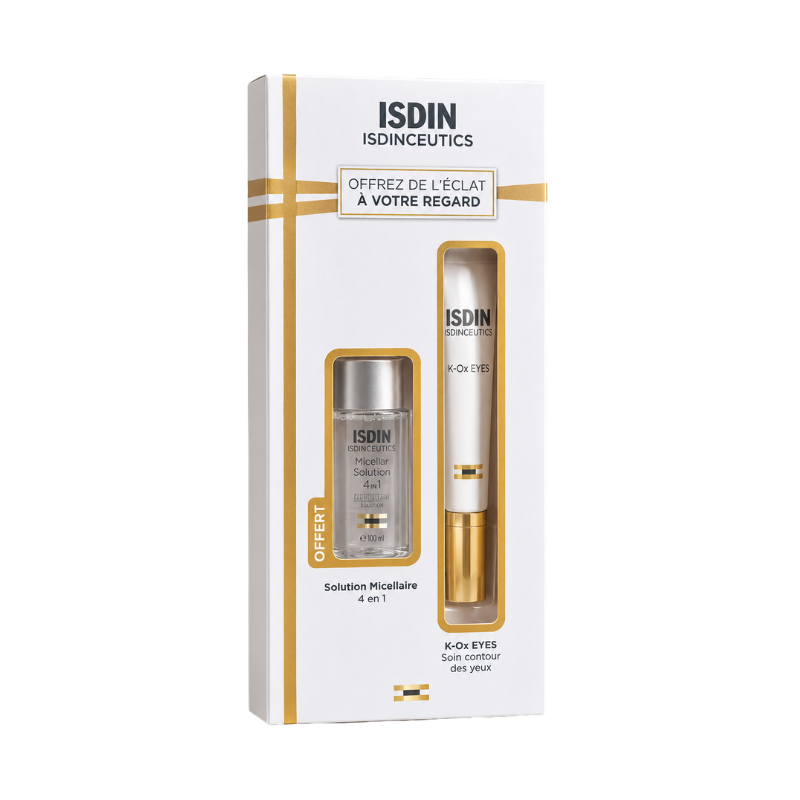 Isdin isdinceutics coffret k ox + solution micellaire 4en1 offerte Isdin isdinceutics coffret k ox + solution micellaire 4en1 offerte