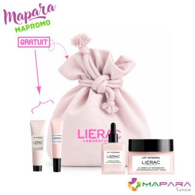 Lierac Lift Integral : Le Programme Liftant Nuit (Sérum + Crème 50ml) + Miniatures et Bourse Offertes