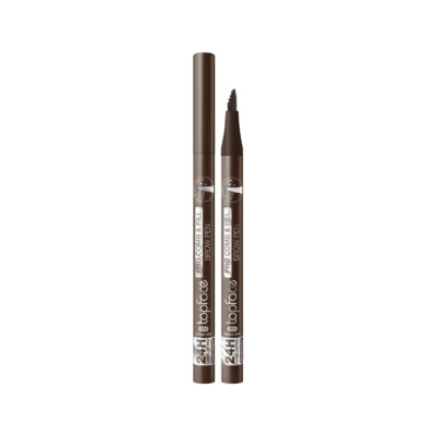 Topface Pro Comb & Fill Stylo à Sourcils Effet Microblading Cocoa Line 004