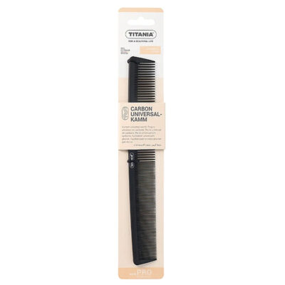 Titania Peigne en Carbone 22.5cm - 1801/C