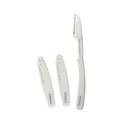 Titania Rasoirs a Sourcils Pliables Lot de 3 - 2940