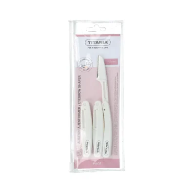 Titania Rasoirs a Sourcils Pliables Lot de 3 - 2940