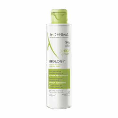 A-DERMA BIOLOGY Eau micellaire dermatologique hydra-nettoyante 200ml